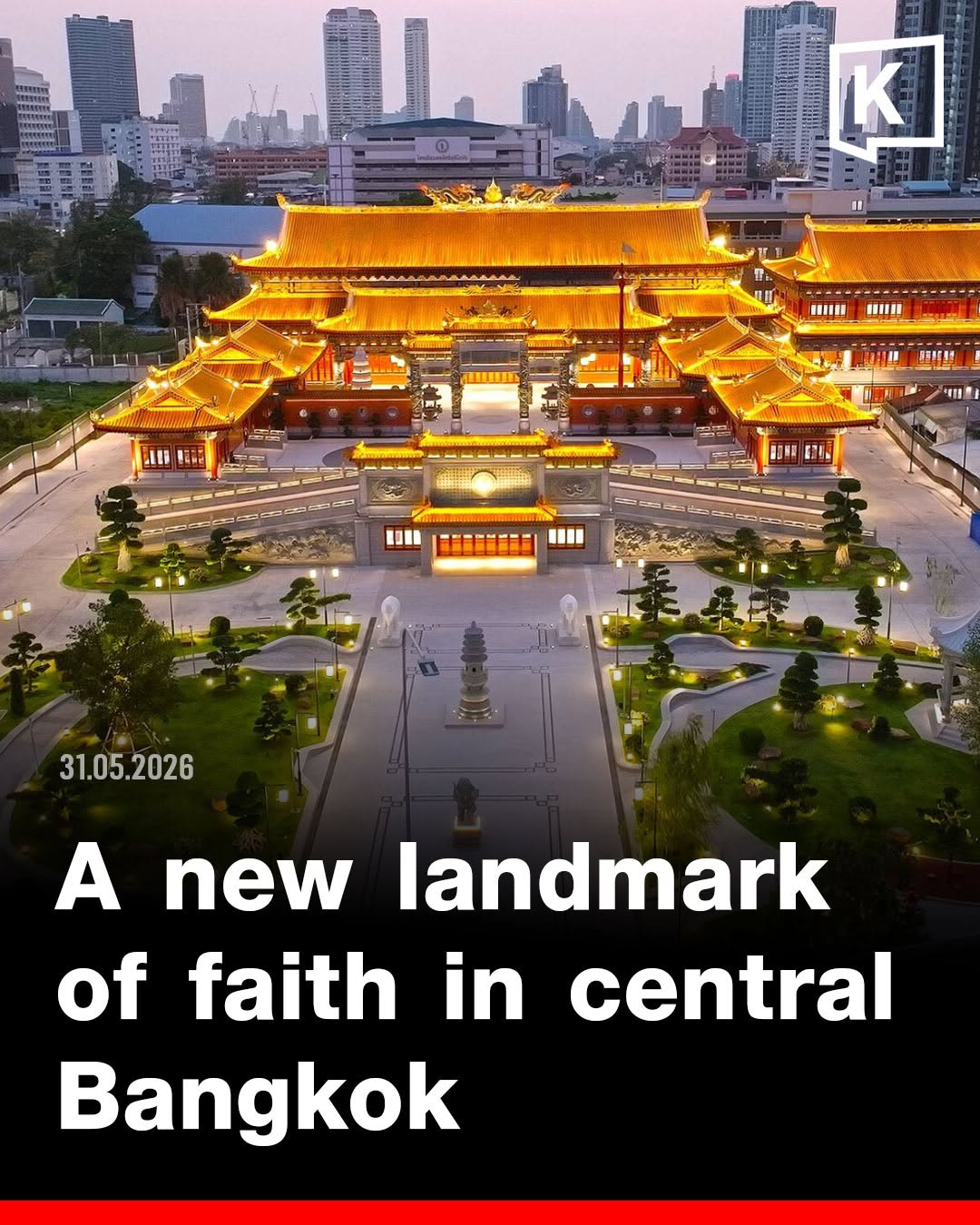 New Tai Hong Kong Shrine in Bangkok