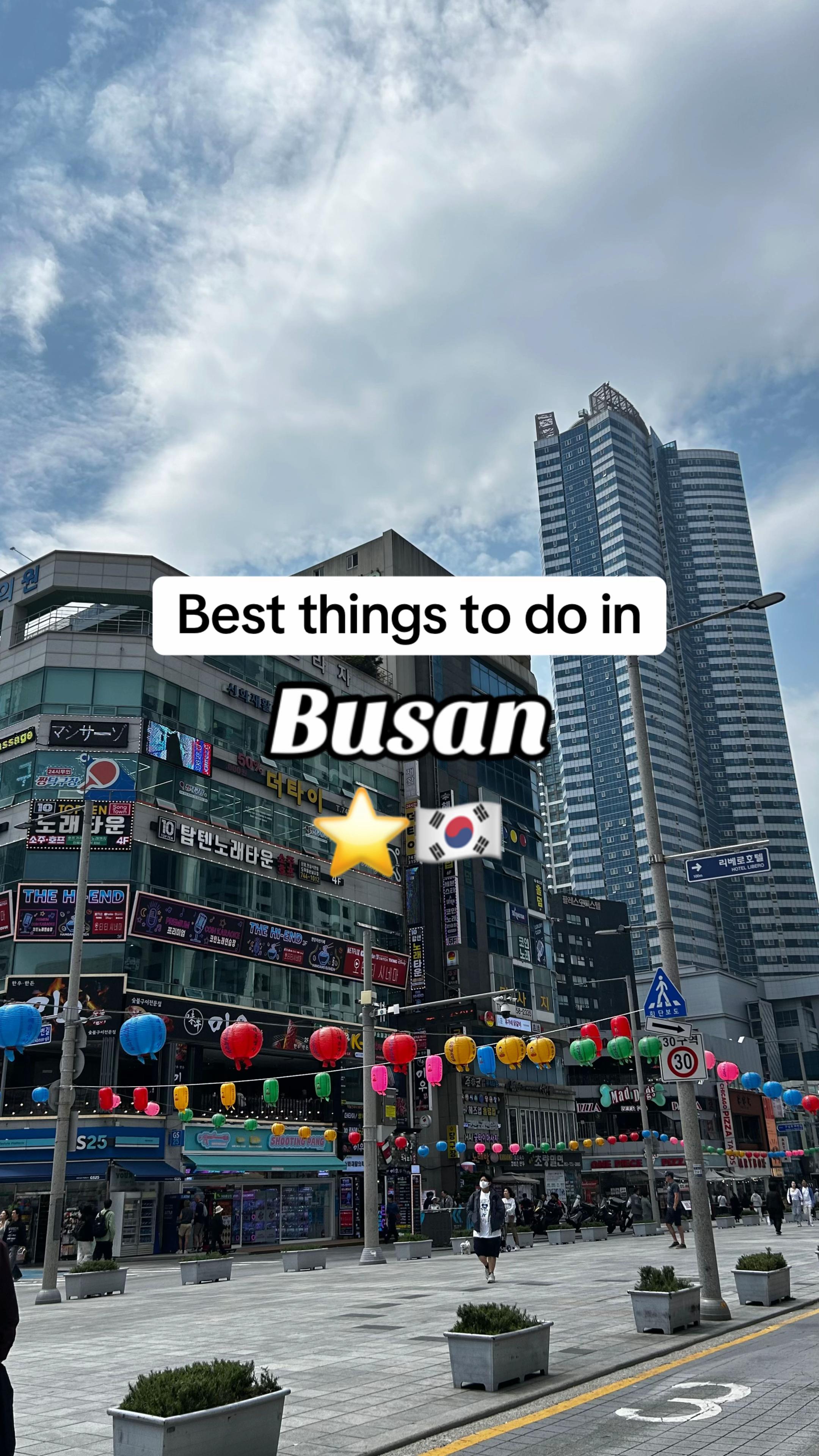 Busan's Must-Visit Spots Grouped by Area