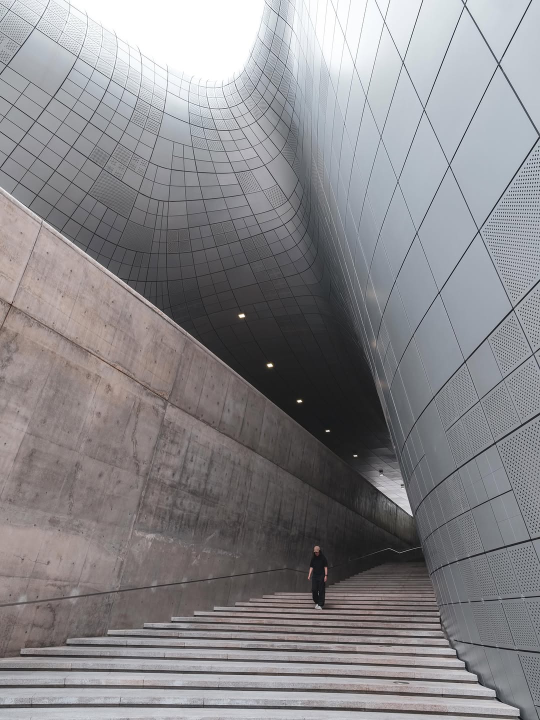 Dongdaemun Design Plaza's Undulating Curves
