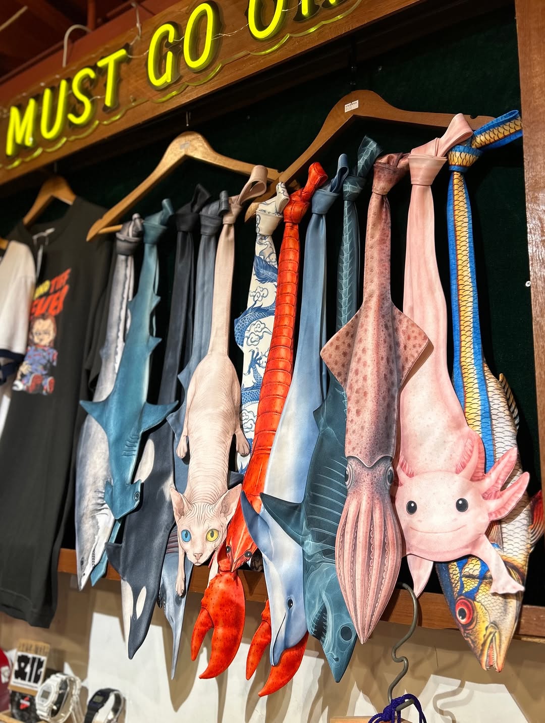 Quirky Ties Arrive At Hong Kong's Bunkaya Zakkaten