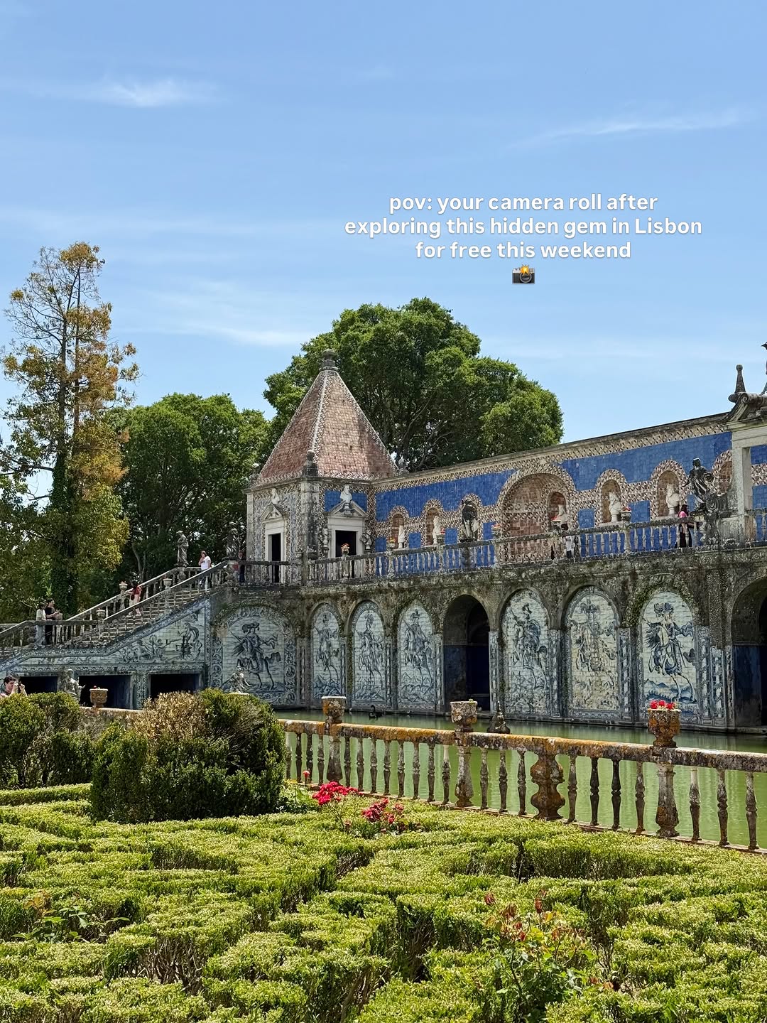 Palace Fronteira: A Lisbon Garden's Beauty