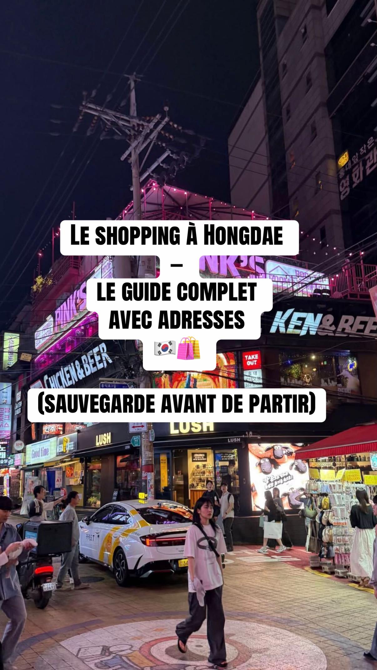 Hongdae Shopping Destinations for Trendy Finds
