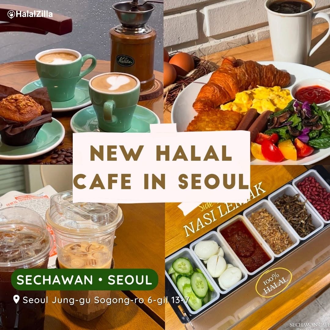 SeChaWan: Seoul's Chill Halal Coffee Haven
