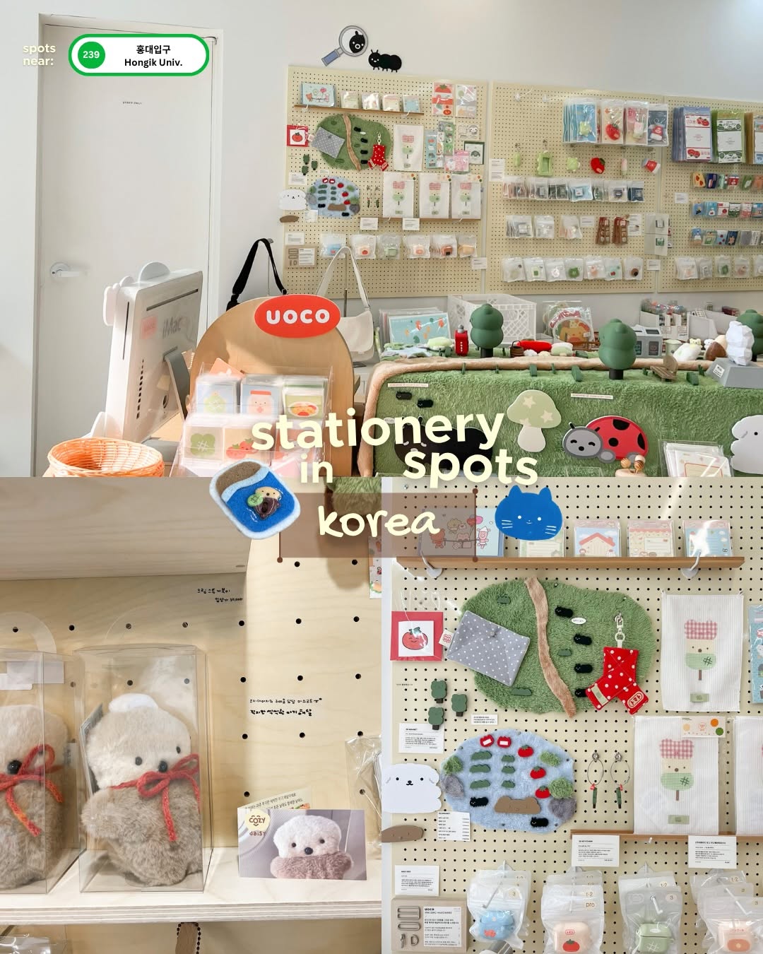 Hongdae And Yeonnam-Dong Stationery Shop Guide