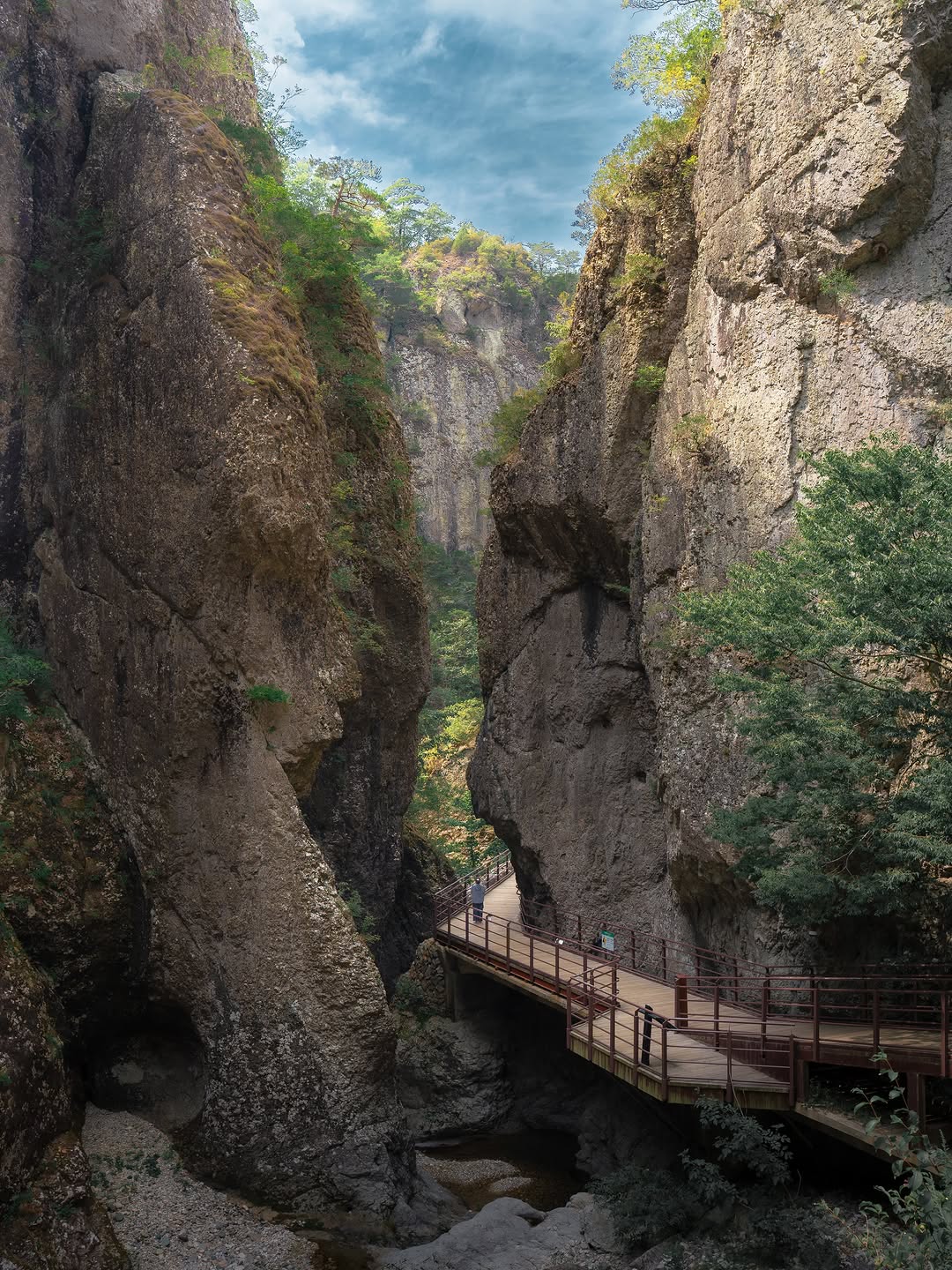 Juwangsan National Park and Jusanje Scenery