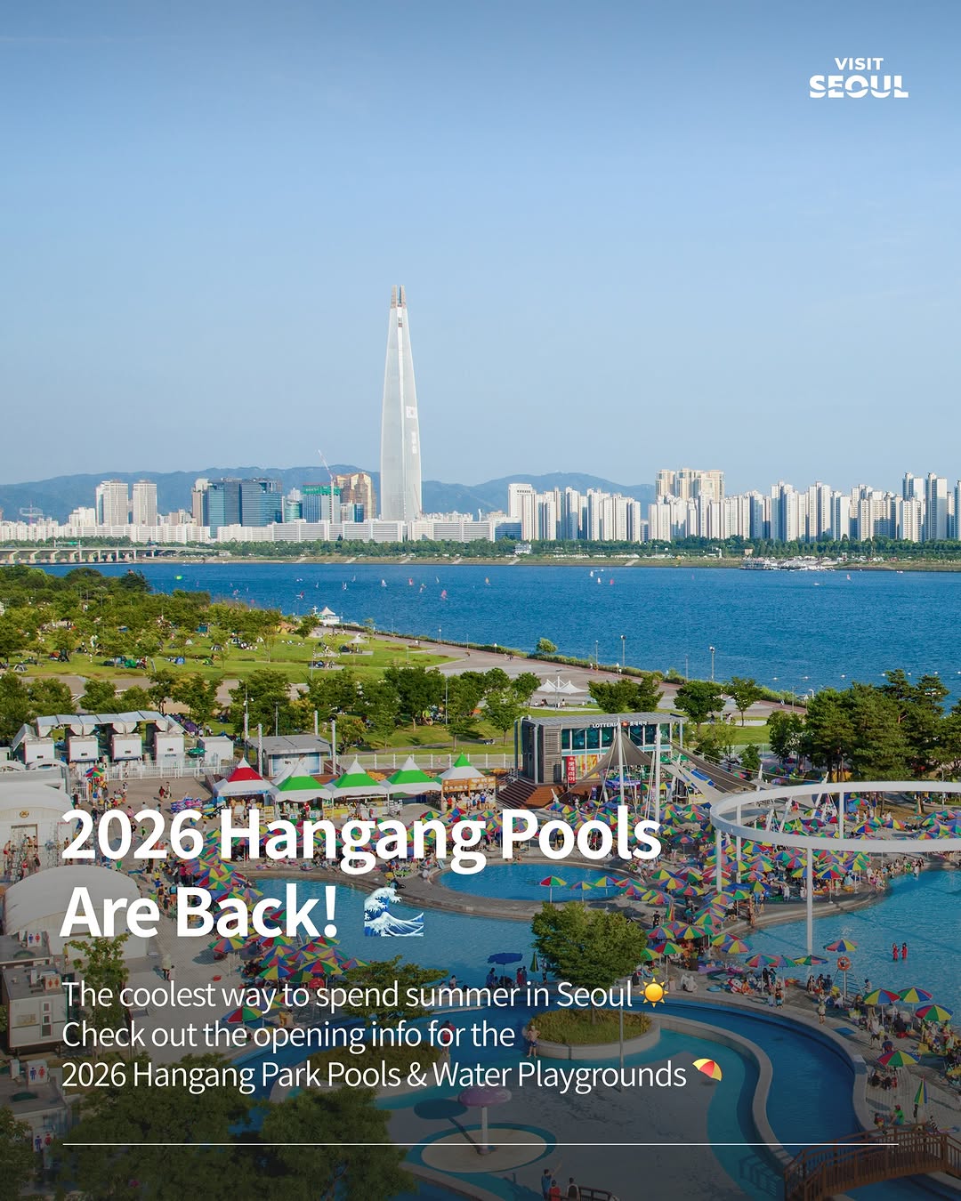 Hangang River Pools Reopen For Summer Season
