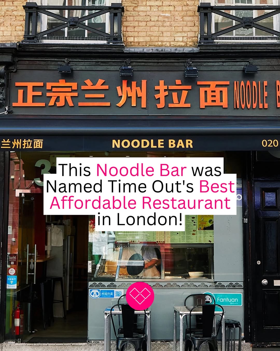 London Noodle Bar Named Best Affordable Restaurant