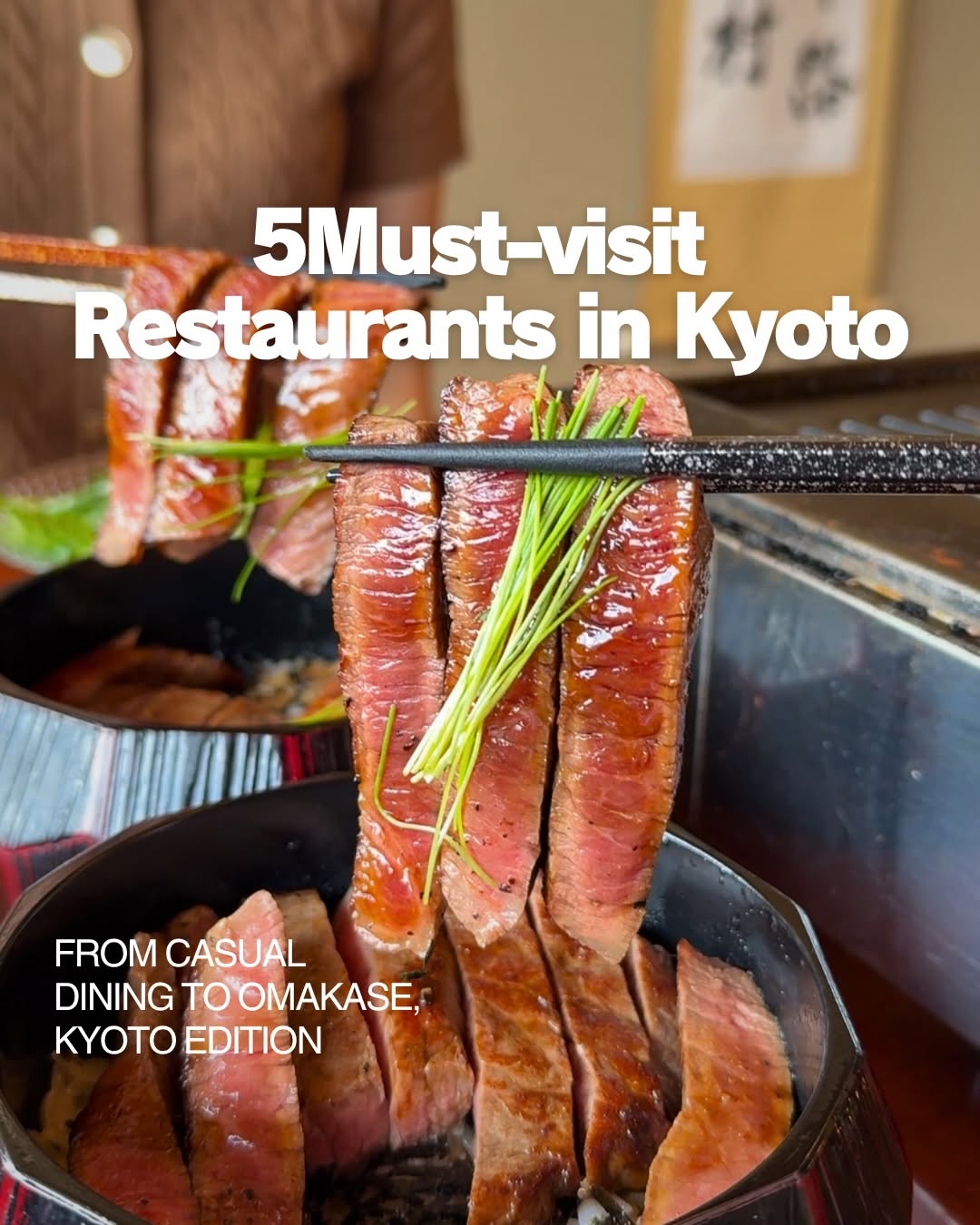 Kyoto Restaurants: Tempura, Eel, Wagyu