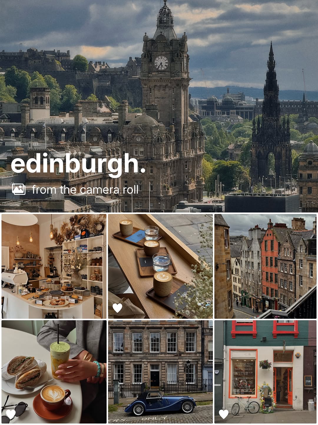 Edinburgh's Favorite and New Spots