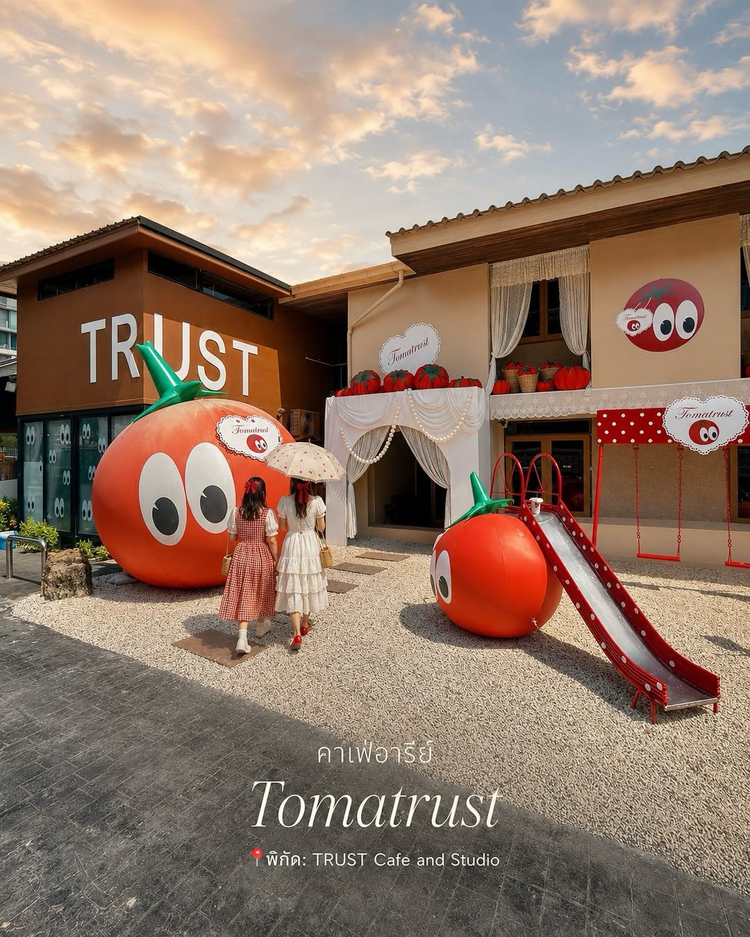 TRUST Cafe: A Tomato Wonderland