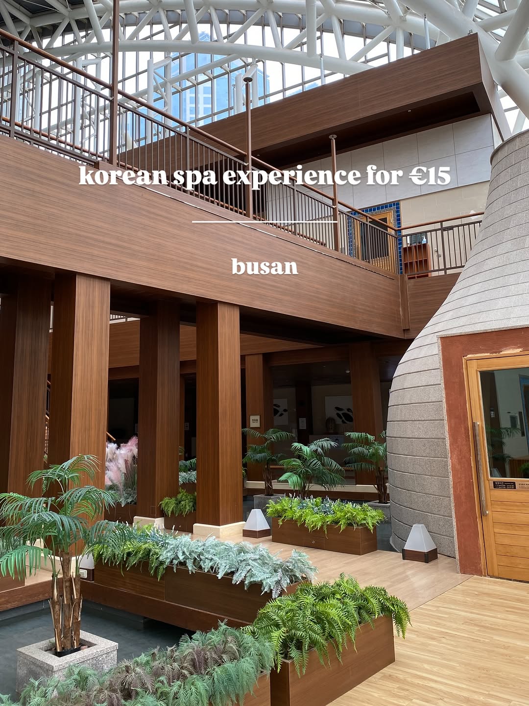 Korean Spa Experience Within Busan Department Store