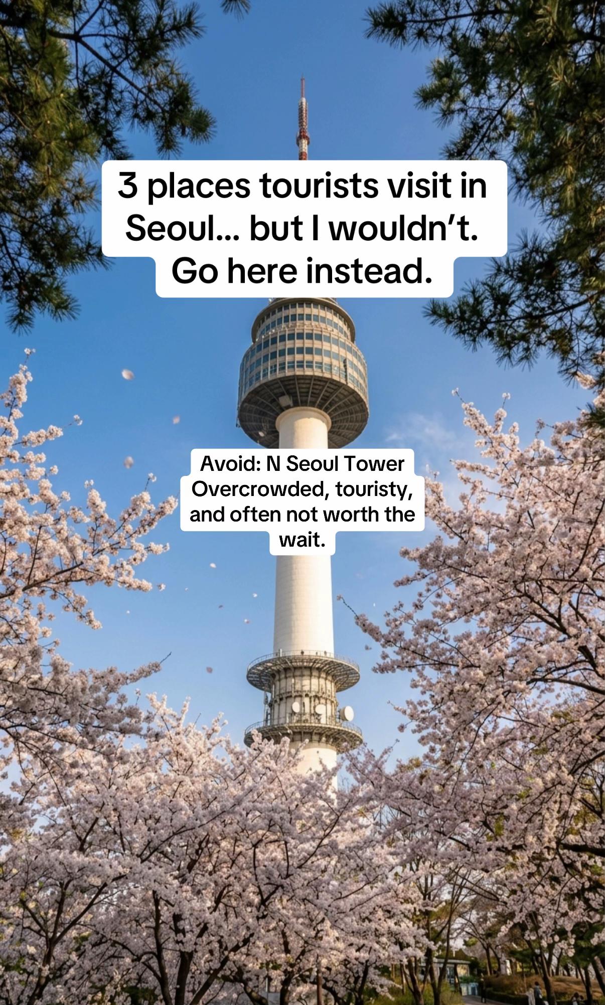 Seoul's Hidden Gems vs. Popular Tourist Spots