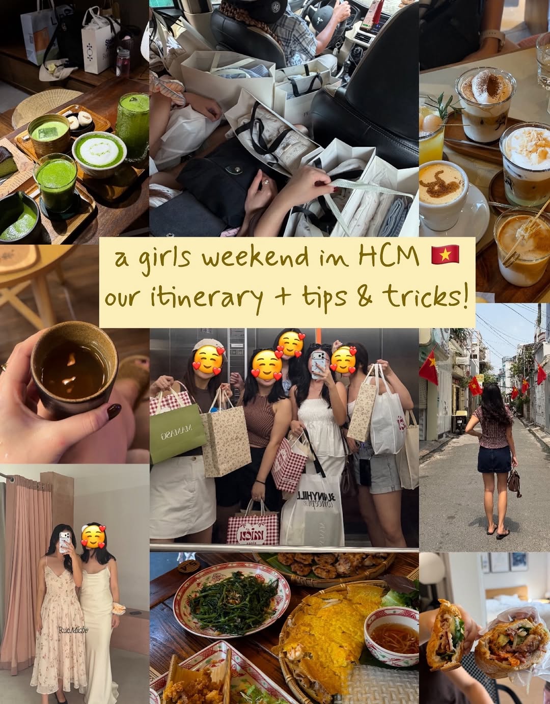 Ho Chi Minh Weekend Trip: Coffee, Food, and Shopping
