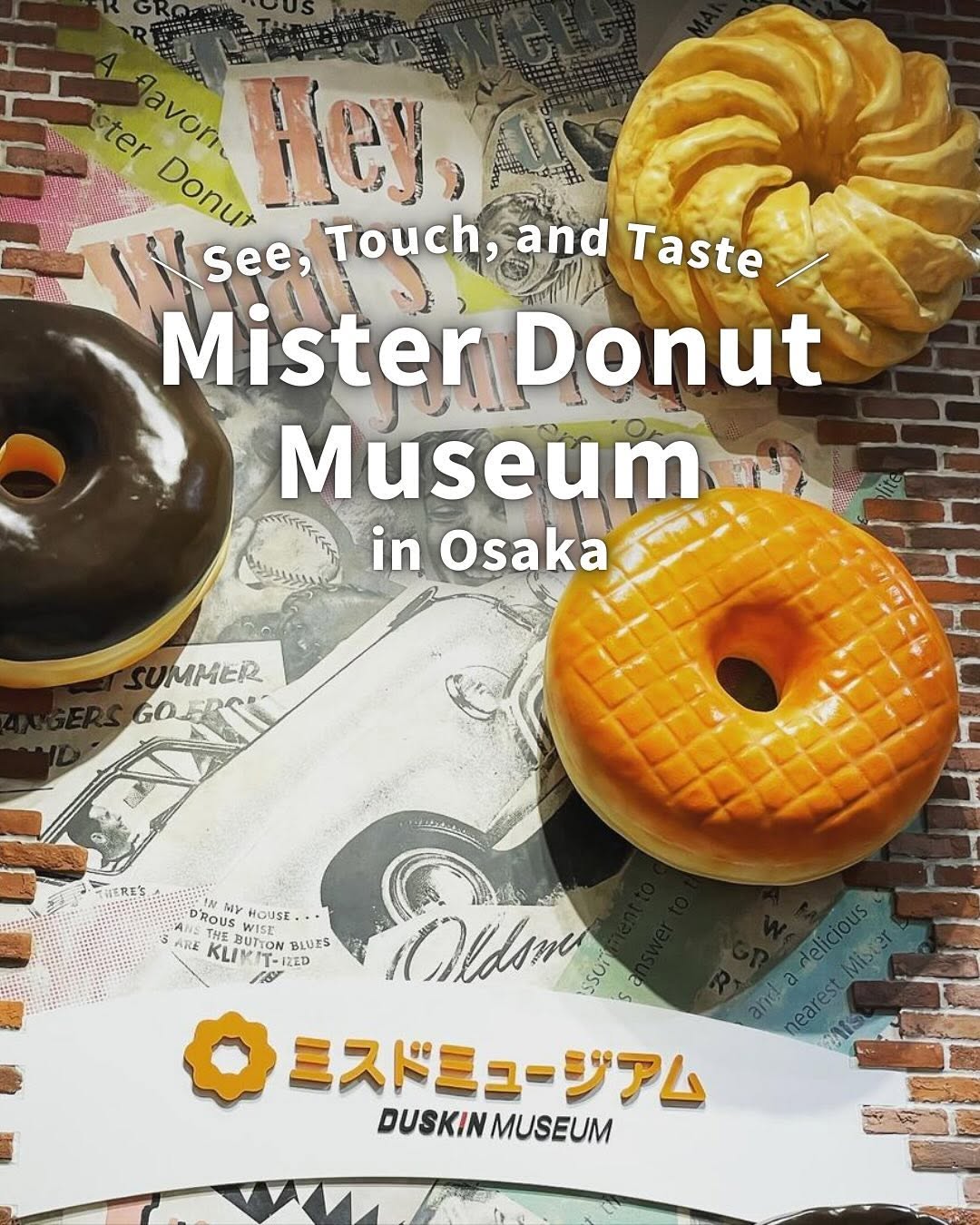 Osaka's Donut History and Crafting Workshops