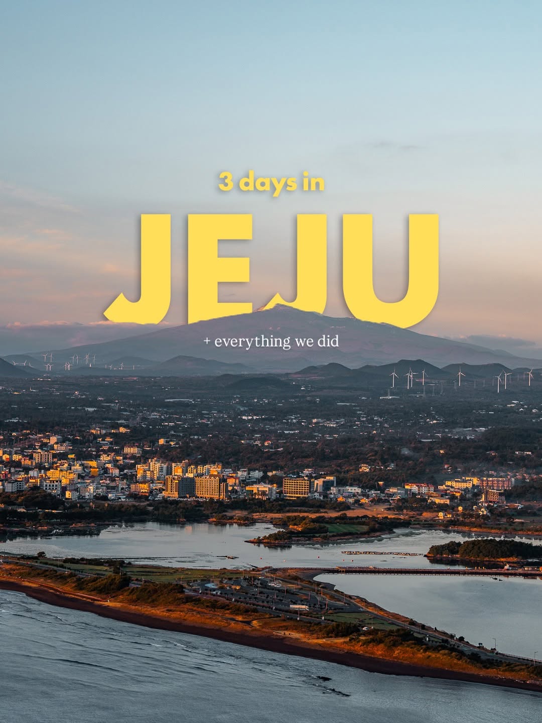 Jeju Island: Nature, Cafes, and Seafood