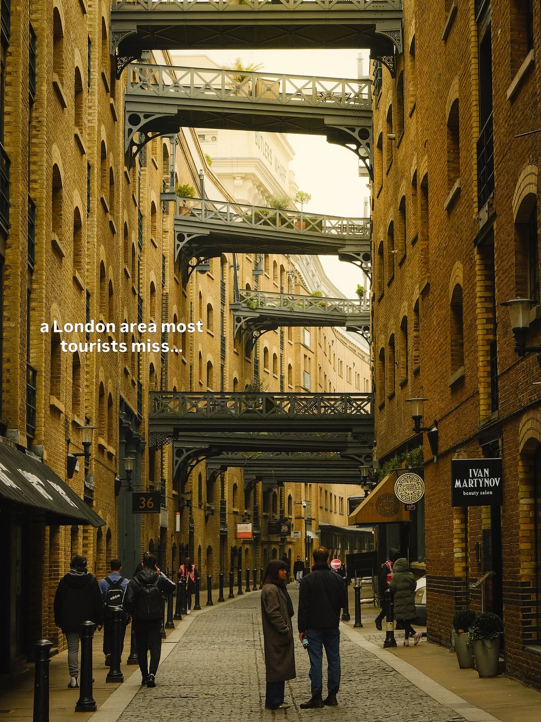 Explore Shad Thames, London's Victorian Warehouse District