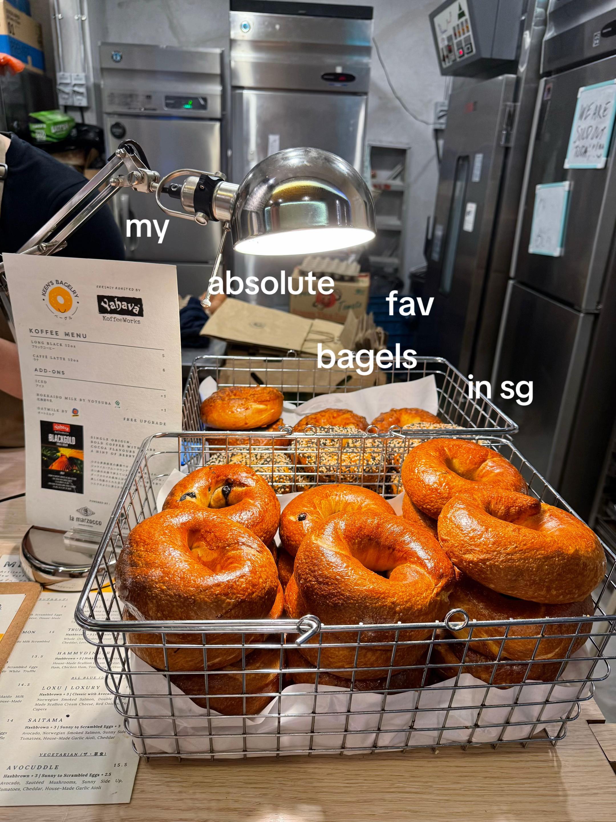 Keen's Bagelry Hashstack Obsession