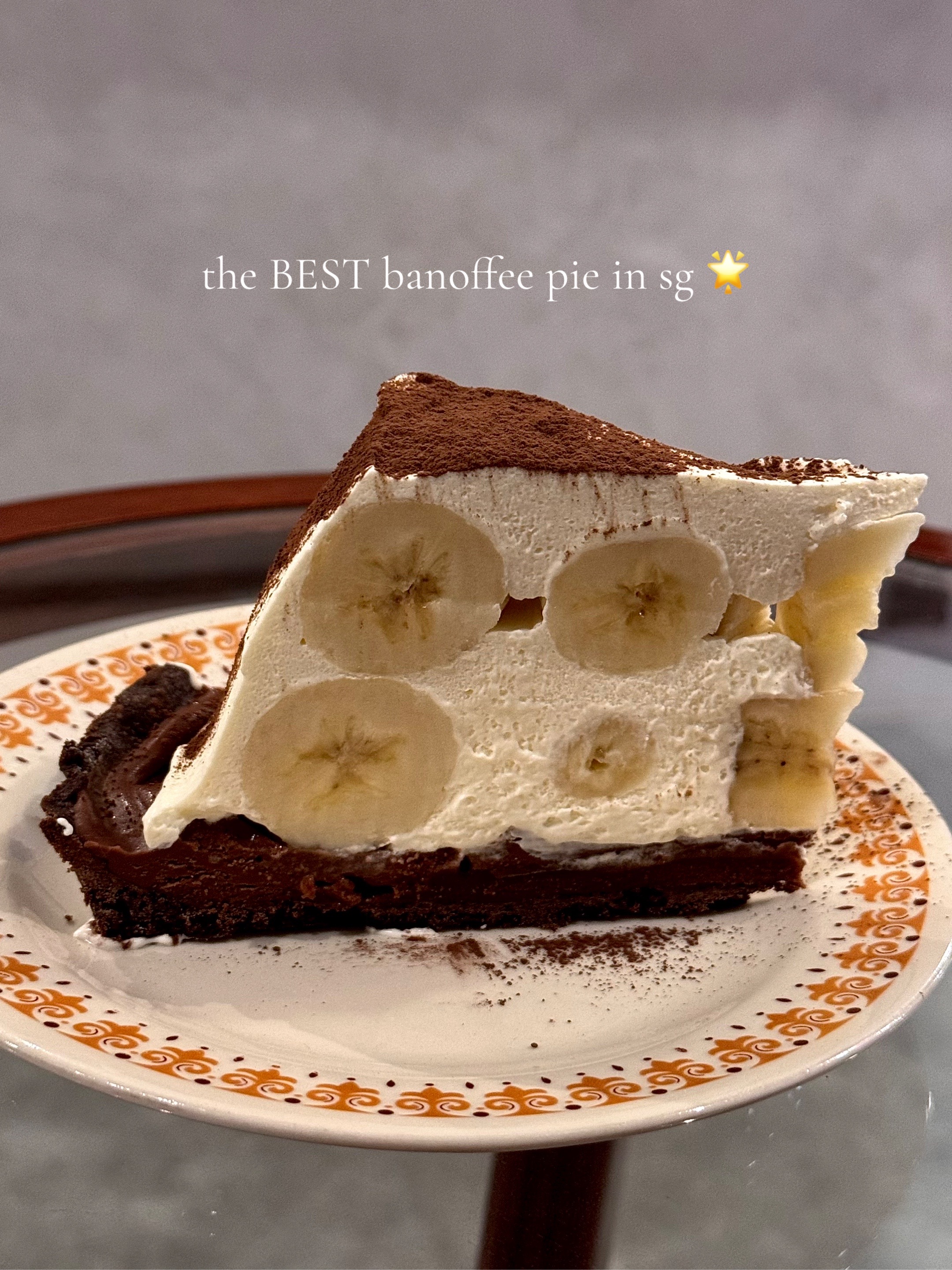 Best Banoffee Pie & Matcha Latte In SG
