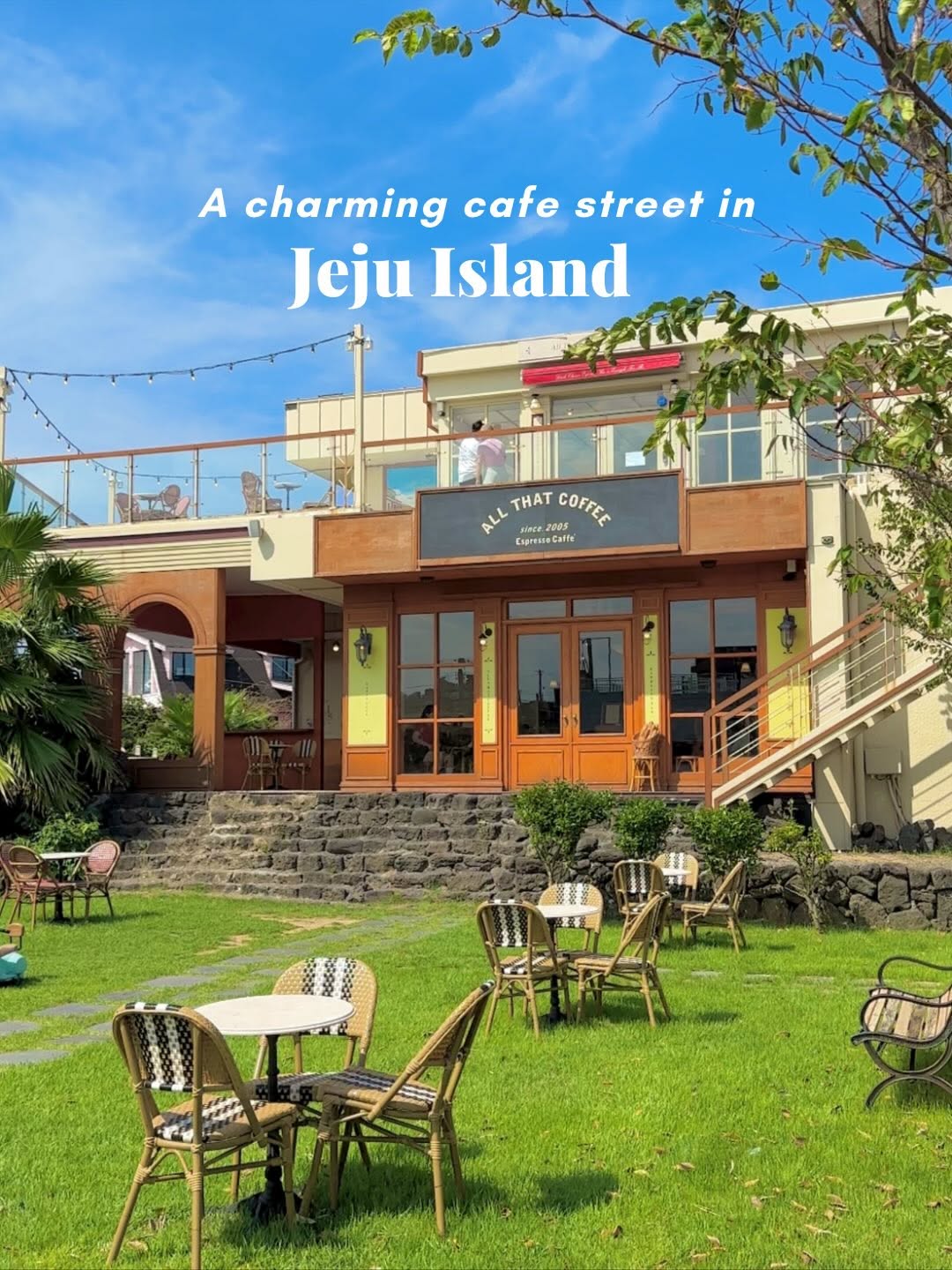 Aewol Cafe Street: Ocean Views and Cafe Hopping