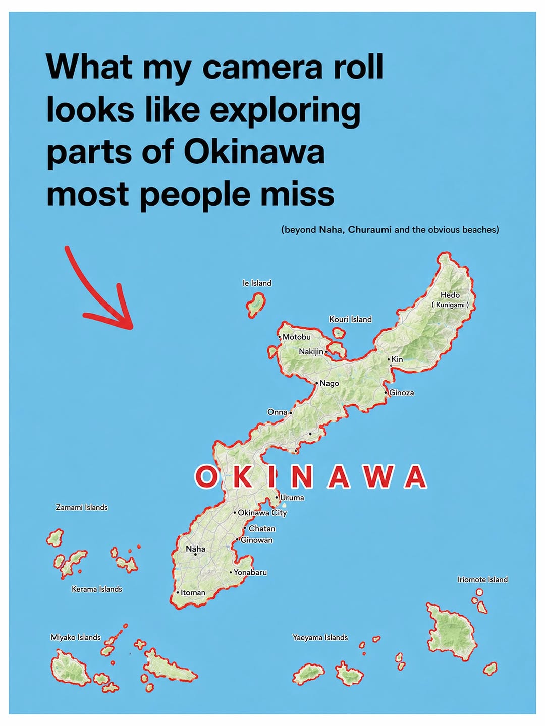 Okinawa's Unspoiled Beauty and Hidden Photo Spots