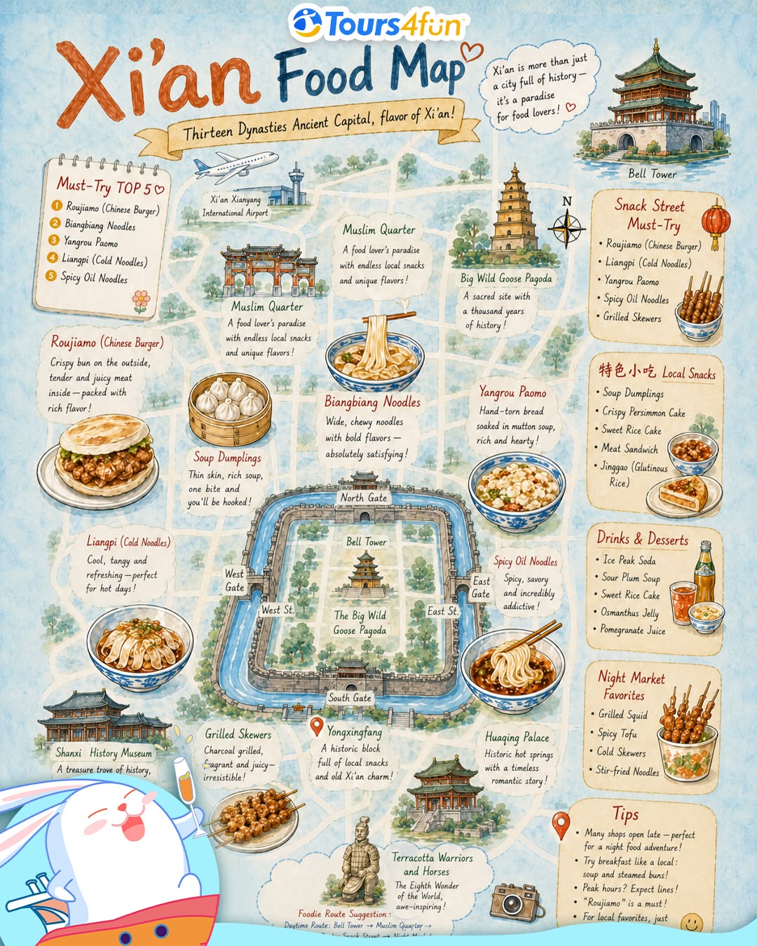Xi'an's Culinary and Cultural Attractions