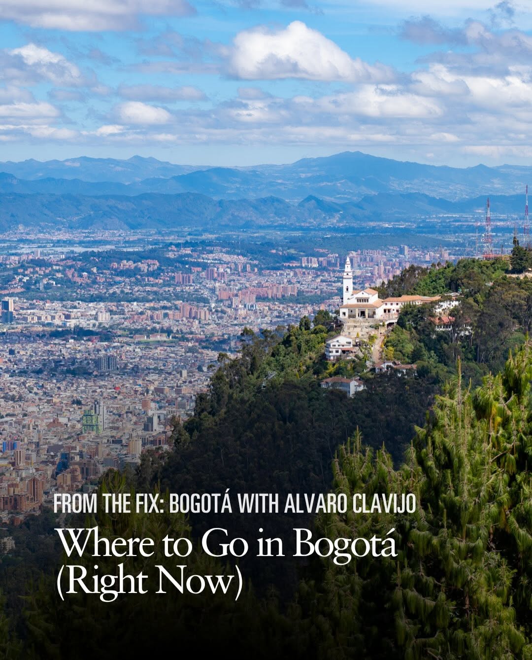 Chef Alvaro Clavijo's Favorite Bogota Food Spots