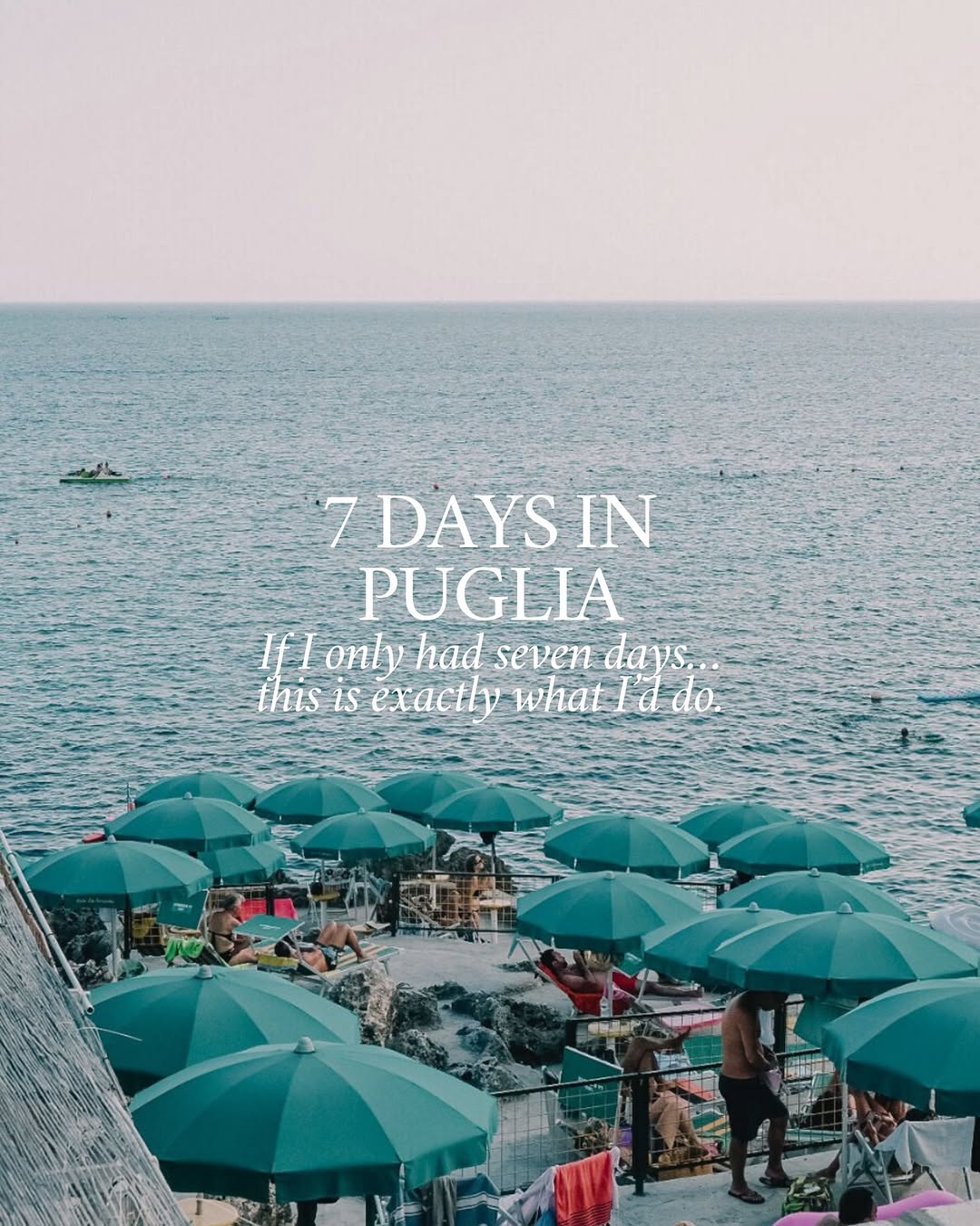 Puglia Itinerary: Towns, Beaches, Cafes, and Restaurants