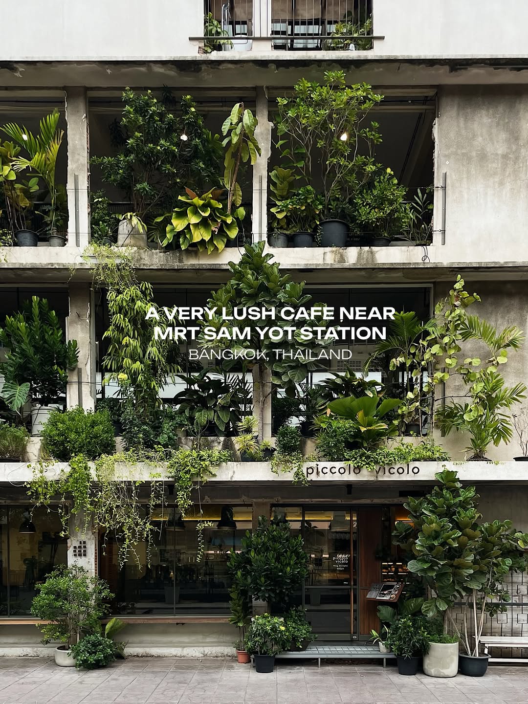 Bangkok Canal Cafes With Lush Facades