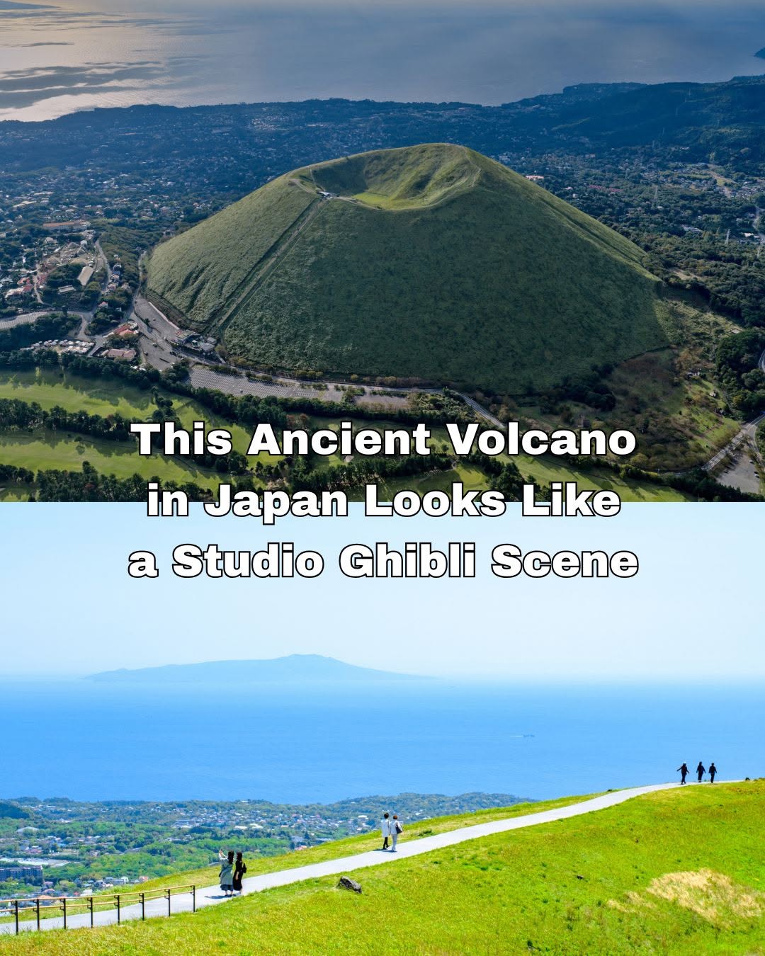 Mt. Omuro: A Volcano That Looks Like Studio Ghibli