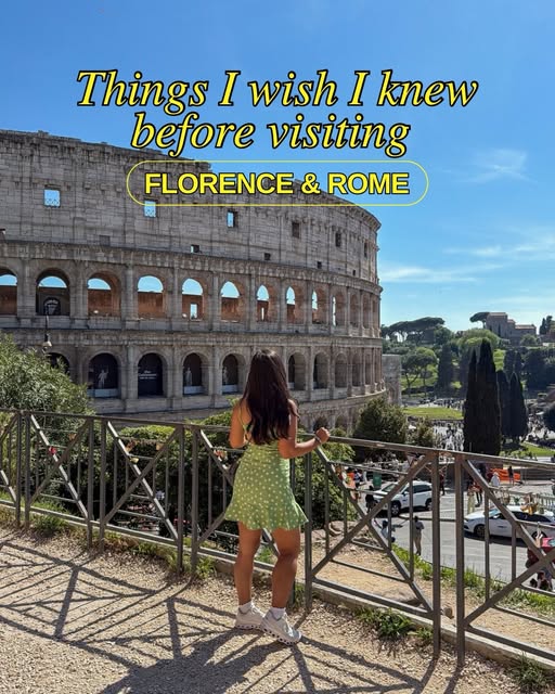 Florence and Rome Travel Tips for La Dolce Vita