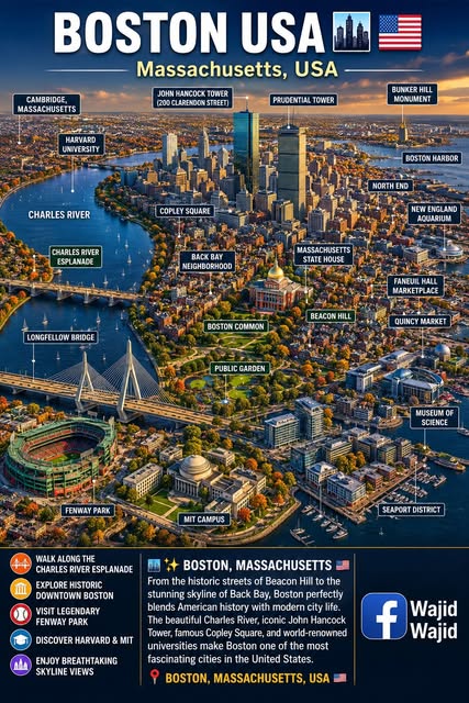Boston's Historic Sites and Modern Attractions