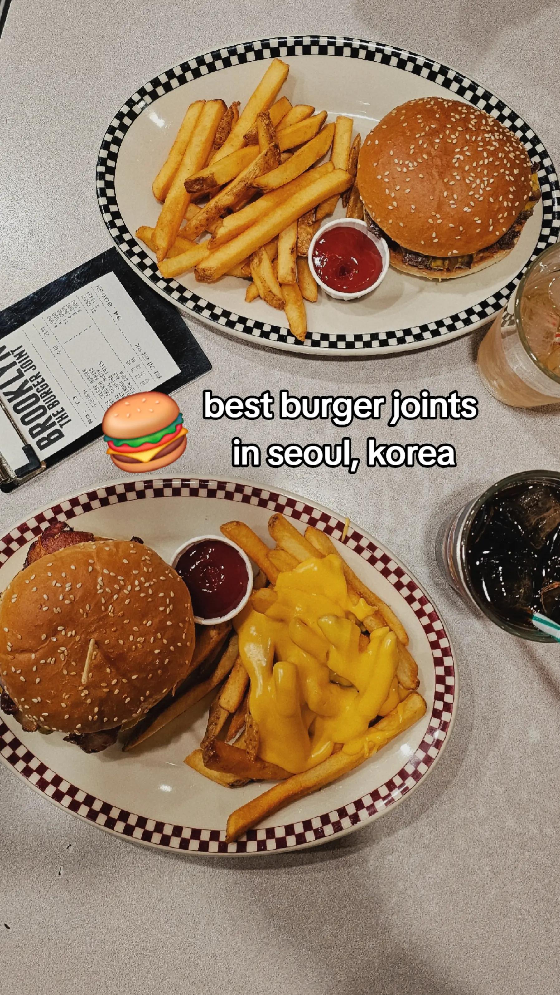 Top Burger Joints Across Seoul