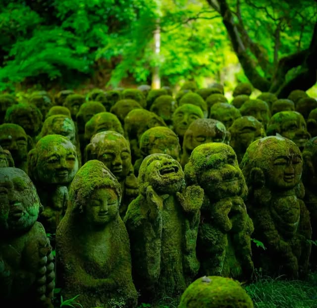 Otagi Nenbutsu-ji Temple's 1,200 Unique Stone Disciples