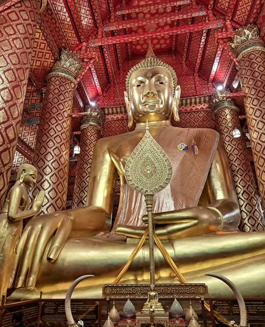 Ayutthaya Temples Feature Giant Buddha And Princess Shrine