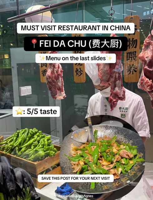 Fei Da Chu: Must-Visit Chinese Restaurant