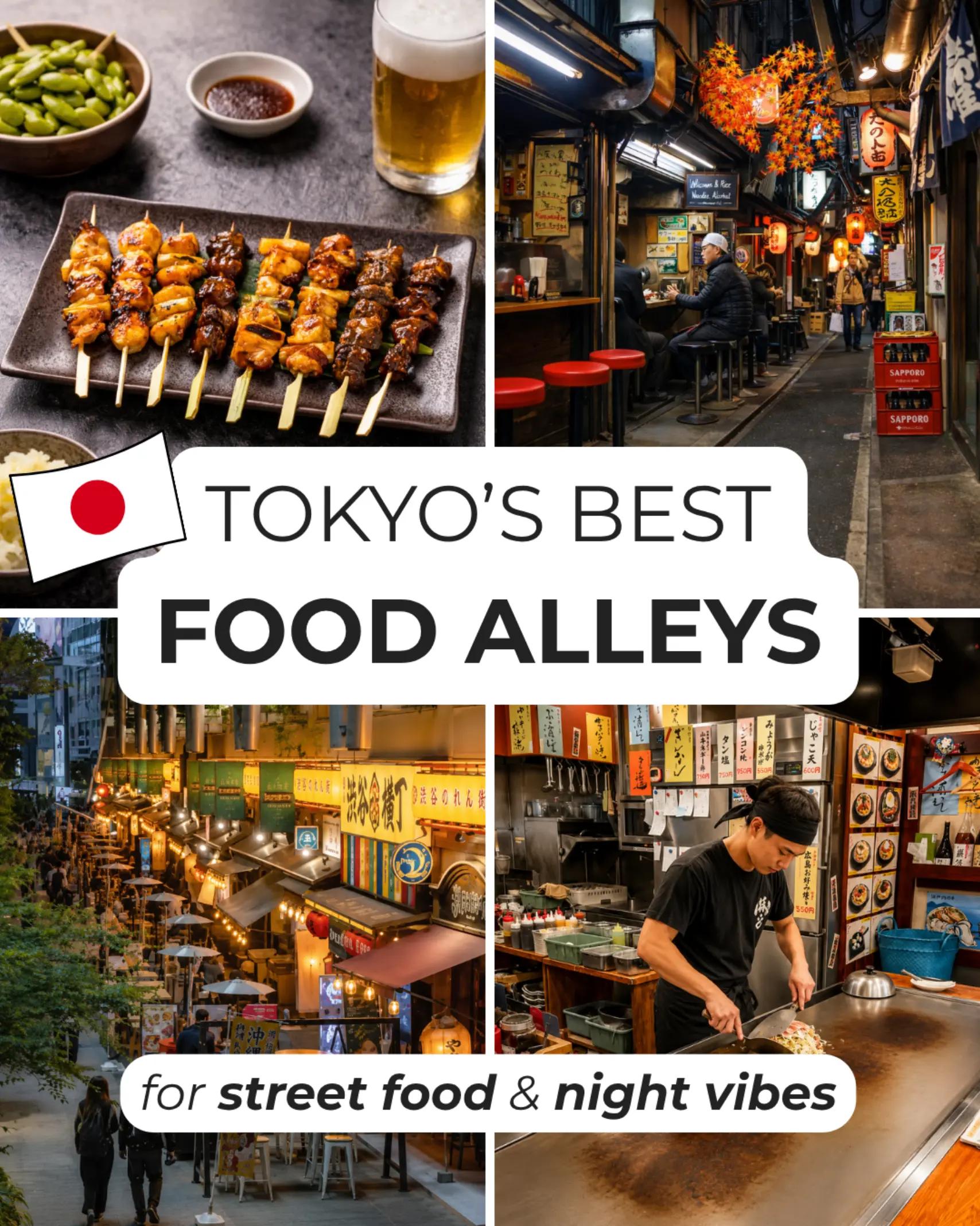 Tokyo's Yokocho: Local Drinking & Dining Alleys