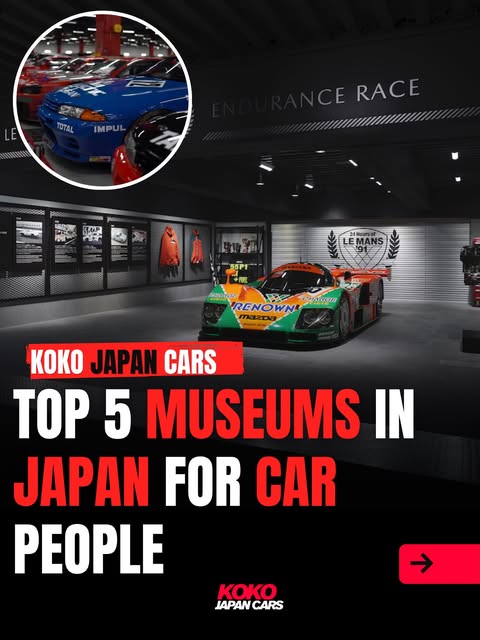 Top 5 Japanese Car Museums For Enthusiasts