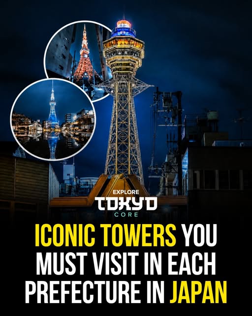 Famous Towers Across Japan