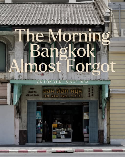 On Lok Yun: Bangkok's Preserved Breakfast Haven