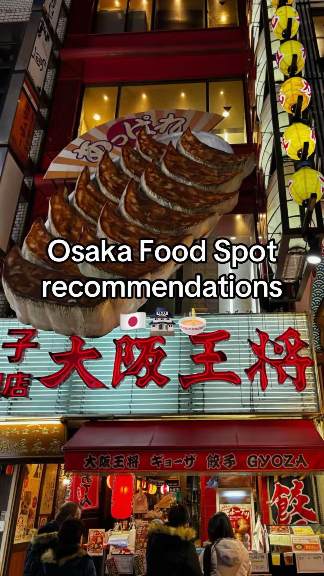 Osaka Eateries: Takoyaki, Tempura, Yakiniku, and More