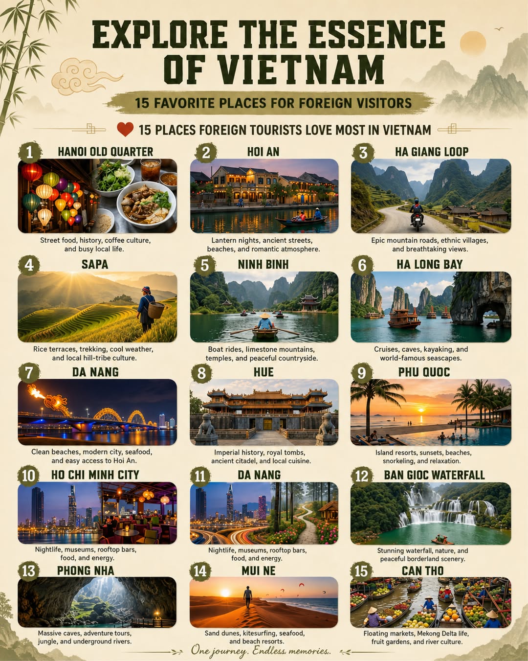 Must-See Destinations for Your First Vietnam Trip