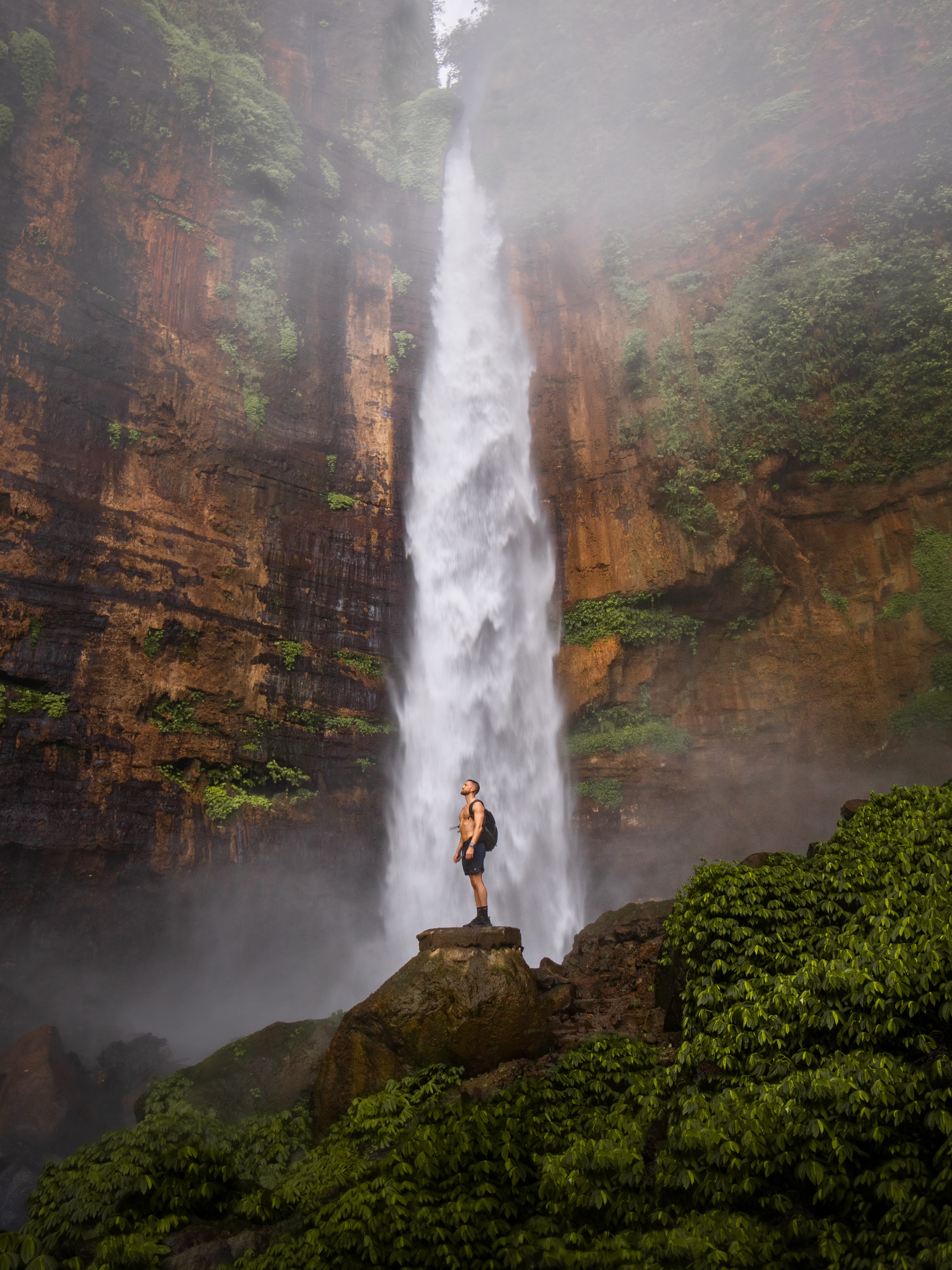 Kapas Biru Waterfall: A Tropical Paradise
