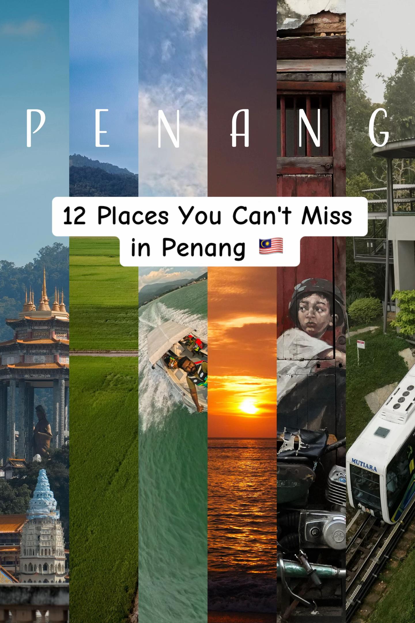 Penang's Top Attractions: Temples, Beaches, and More