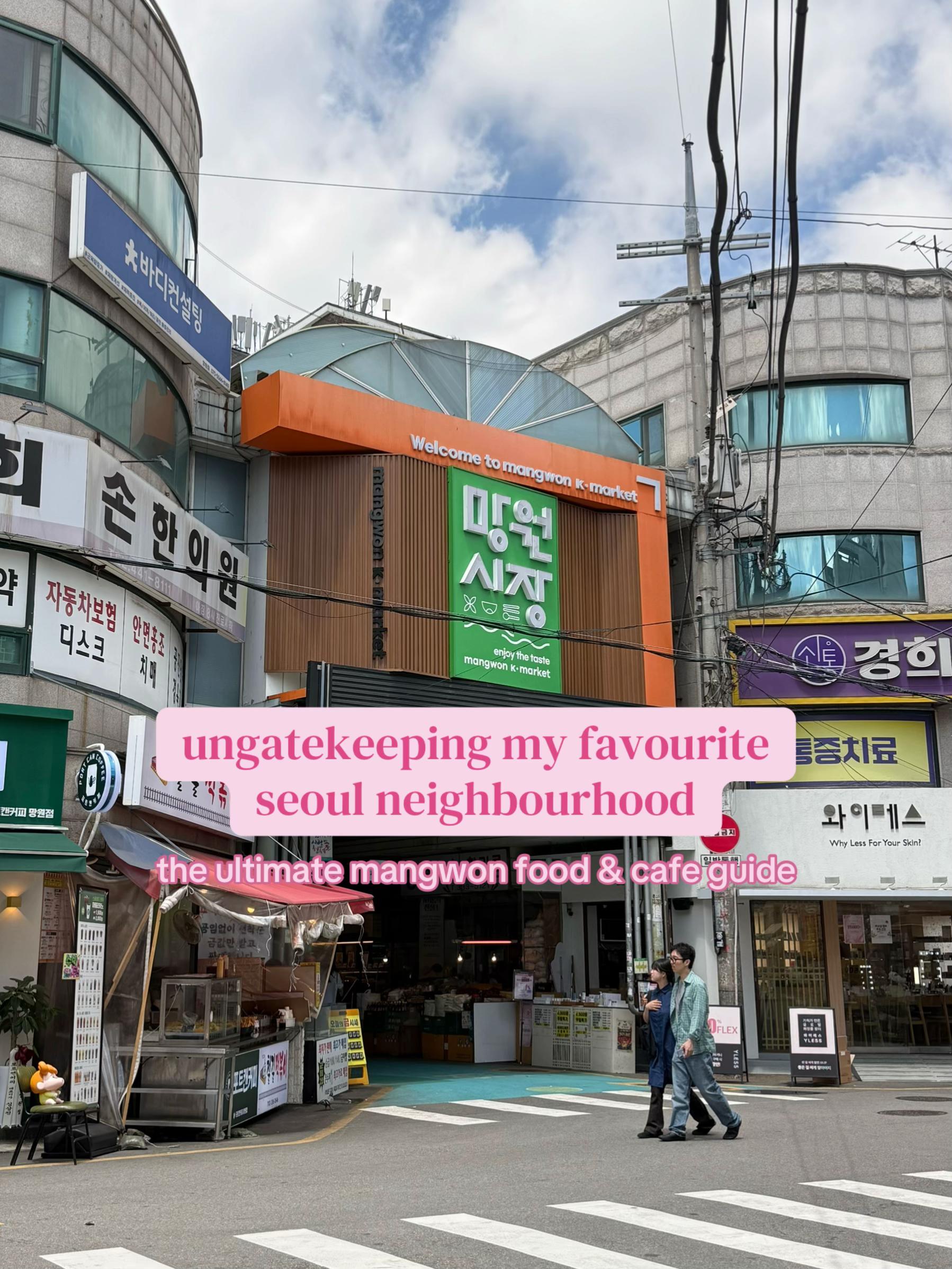 Mangwon's Favorite Spots for Trendy Vibes