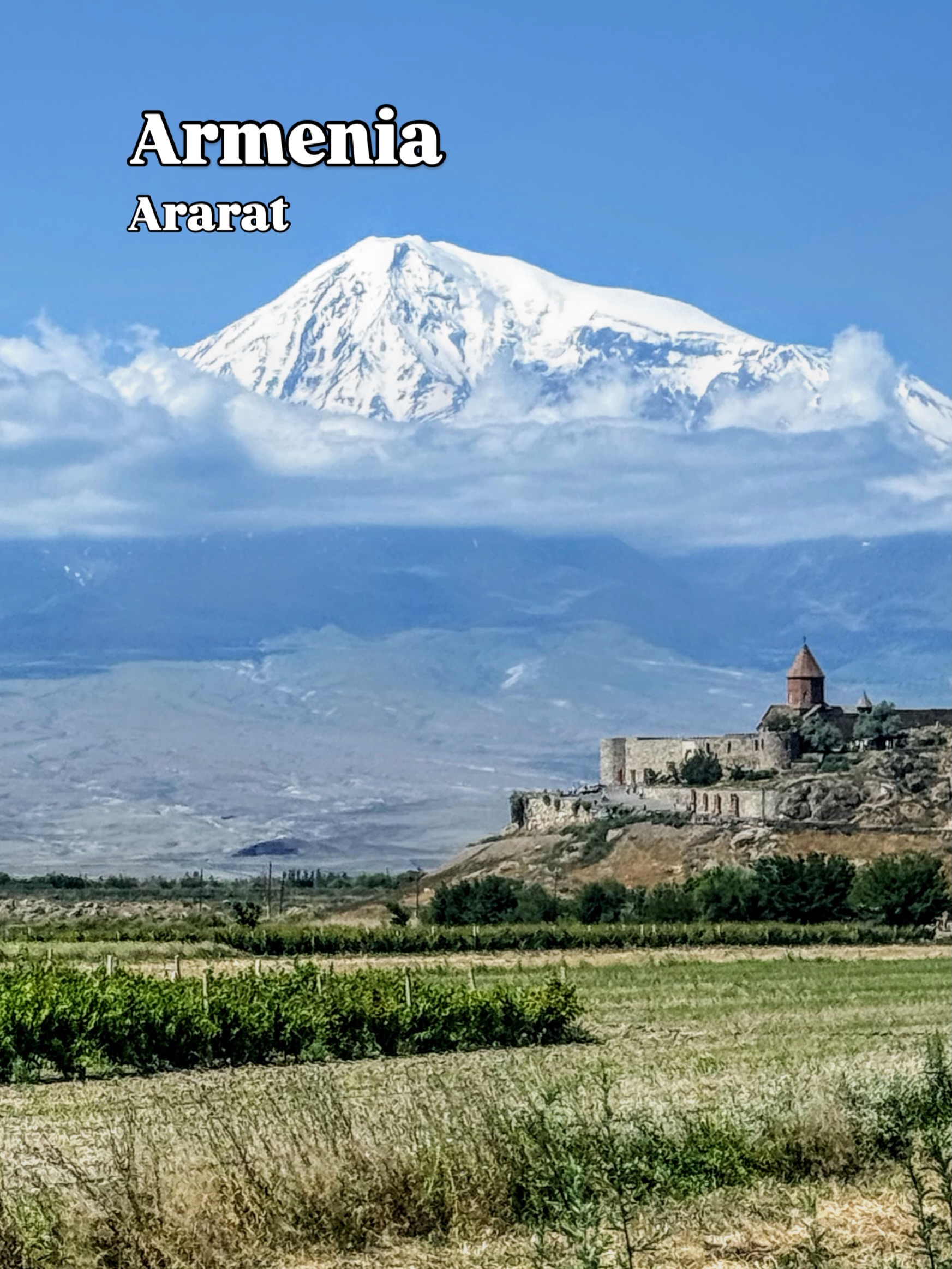 Armenian Monasteries and Mount Ararat's Symbolism