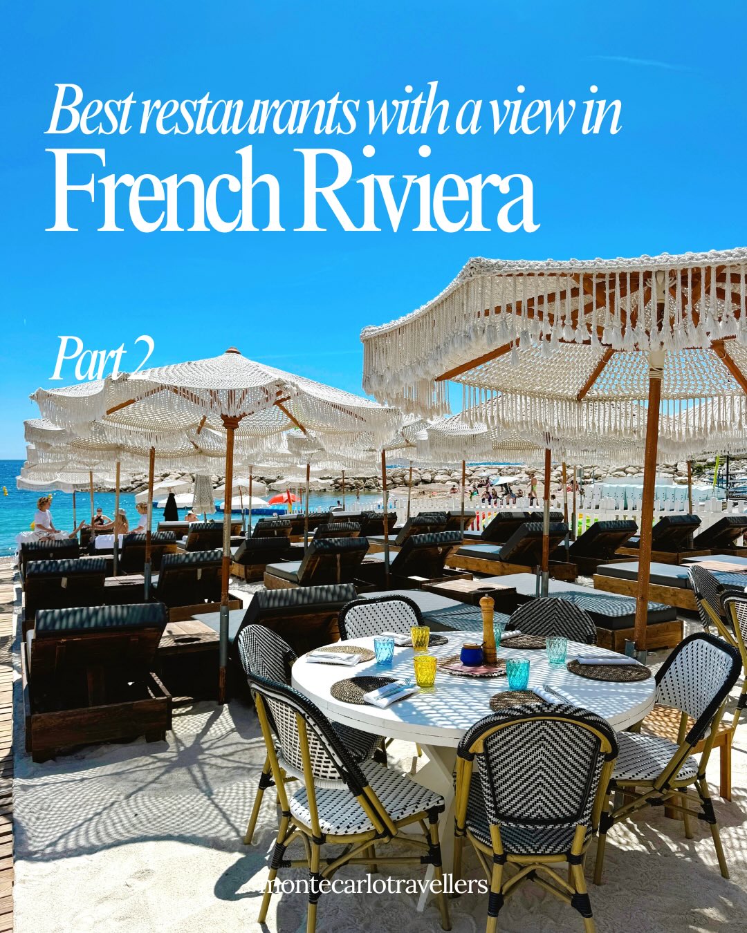 French Riviera Restaurants With Stunning Sea Views