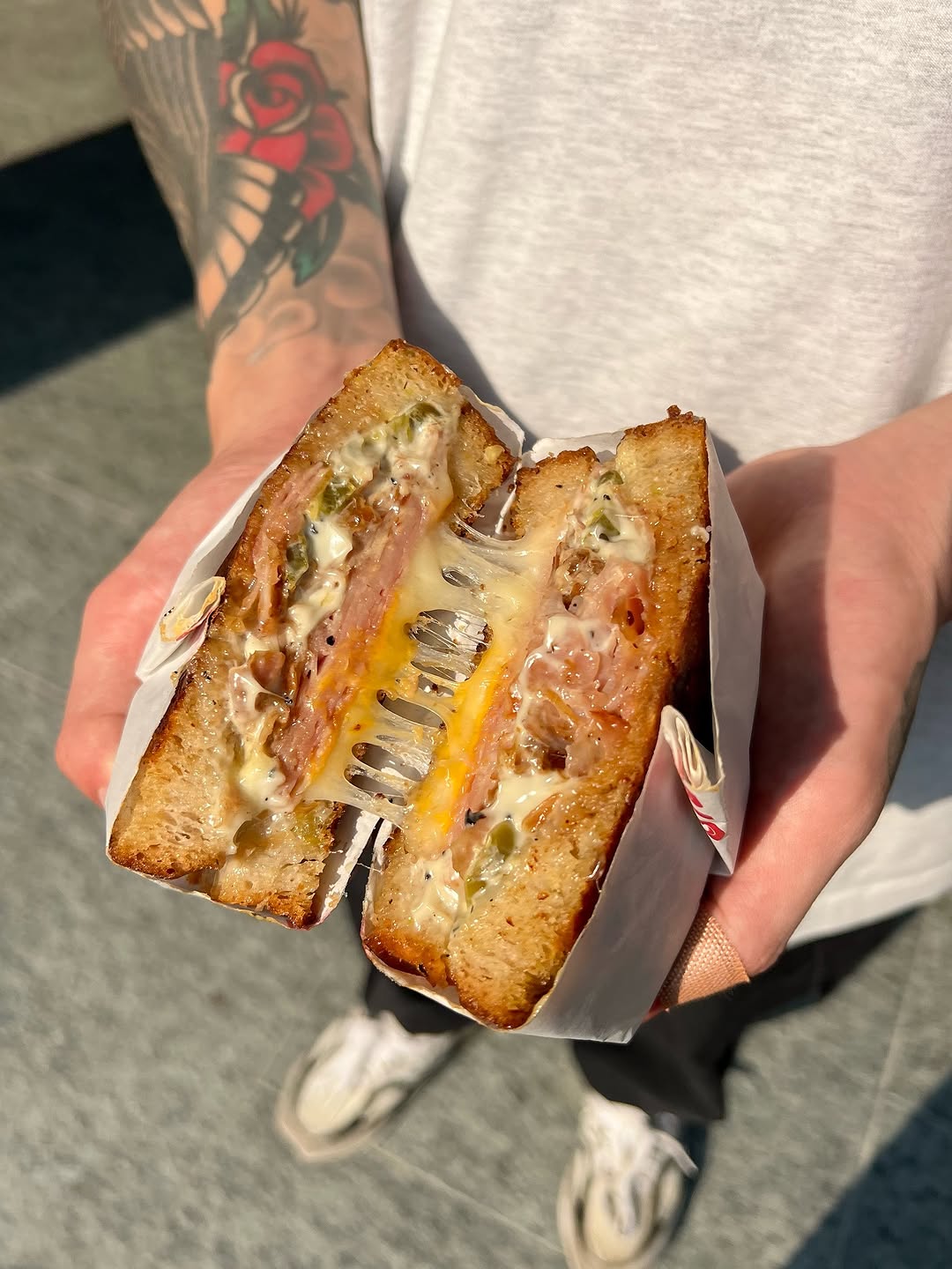 Korio Midtown Modern's Ham & Cheese Sandwich