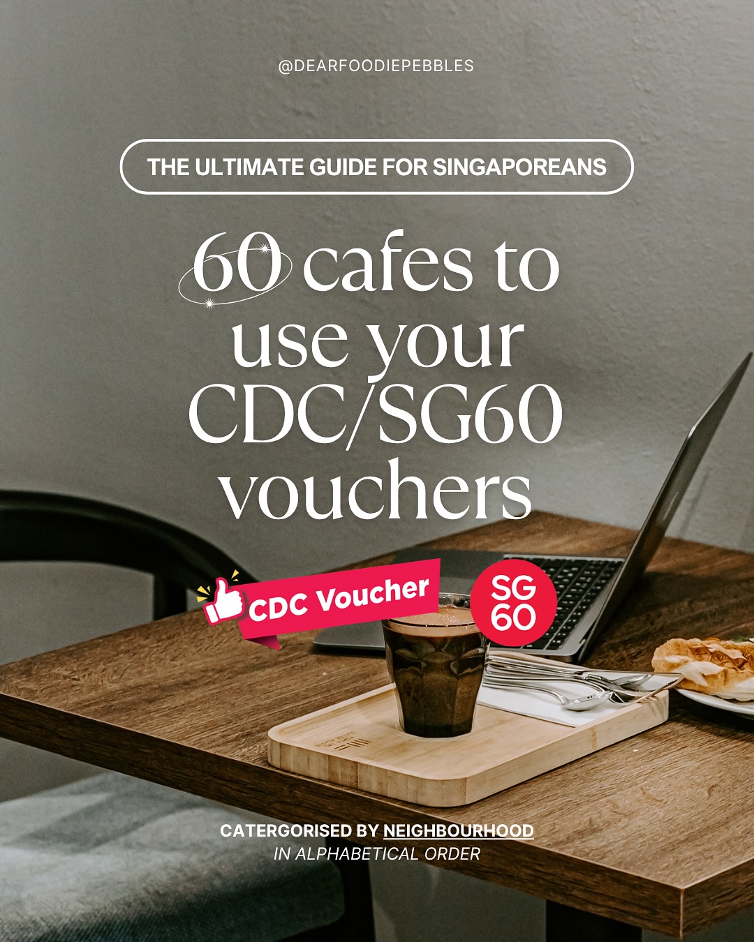Singapore Cafes Accepting CDC/SG60 Vouchers