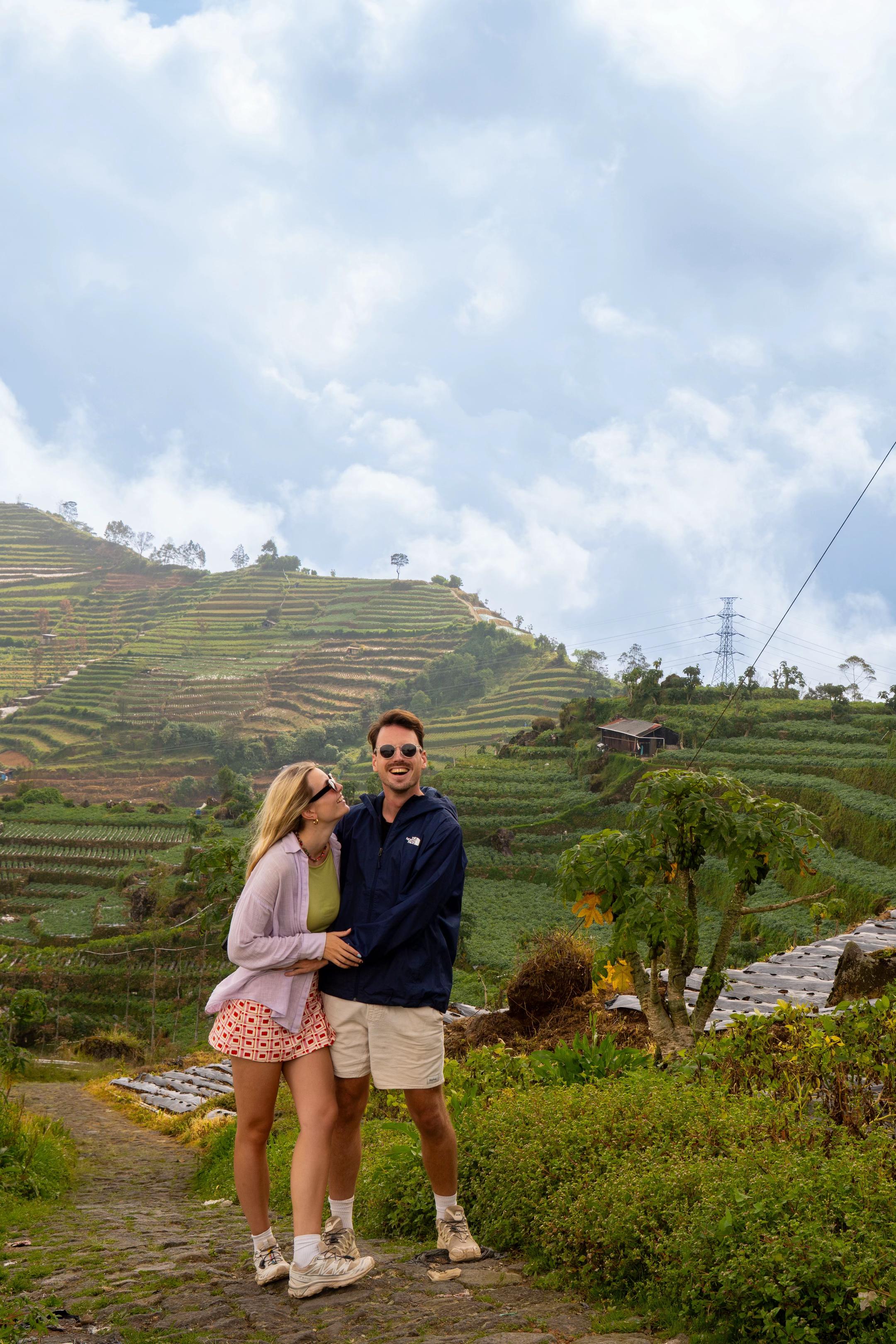 Middle Java Exploration: Volcanoes, Tea Gardens, and Temples