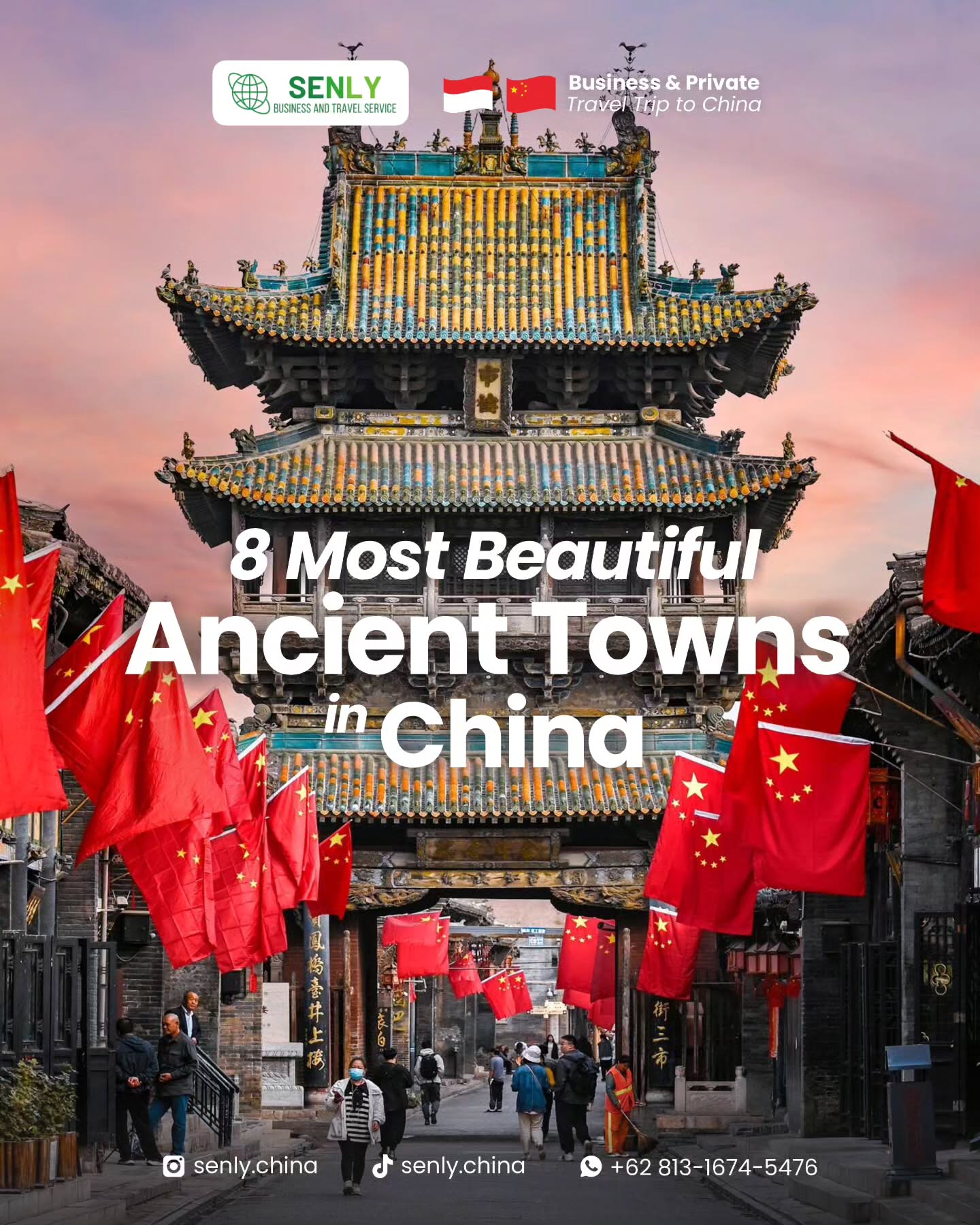 Eight Chinese Ancient Towns Offer Traditional Beauty